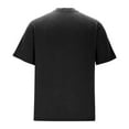 thumbnail image 5 of S-5X Big & Tall T Shirts for Men with Pocket and Button Plus Size Tees Tops Mens Pullover Solid Color Short Sleeve Crewneck Vintage Tshirts Shirt, 5 of 6