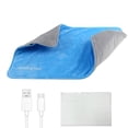 thumbnail image 1 of USB Electric Heating Pad Warmer Washable For Back Blanket Relief Warm Cramp G4L9, 1 of 1