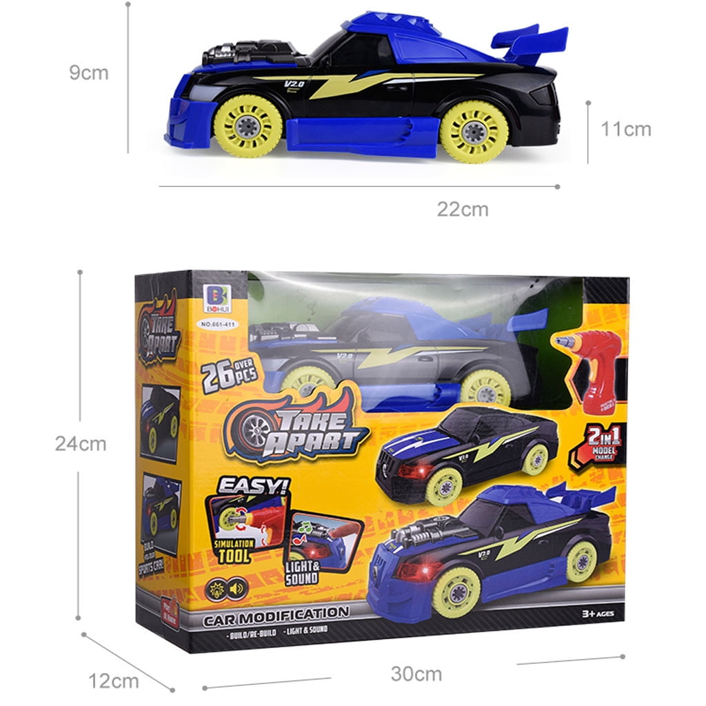 take apart car modification