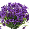 thumbnail image 1 of Flores Artificiales Ramo Falso Decoración Del Hogar Plantas De Simulación De Plástico Flores Para Patio Trasero Jardín Balcón 2 Uds seitruly HA044091-05, 1 of 6