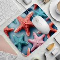 thumbnail image 2 of Starfish Gaming Mouse Pad, Desk Mat, Square 8.3x9.8 Inch Non-Slip Rubber Bottom Printed for Office and Gaming, 2 of 6