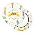 thumbnail image 2 of Balery Golf Icons And Golfer Fundas de asiento para taburete de bar redondo de tela de terciopelo ajustables que protegen de arañazos y manchas para sillas de 14 a 17 pulgadas.-14 inch, 2 of 7