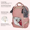 thumbnail image 3 of TEMOGU-Diaper Bag Multi-Function Waterproof Travel Backpack Nappy Bag for Baby Care with Insulated Pockets, 3 of 4
