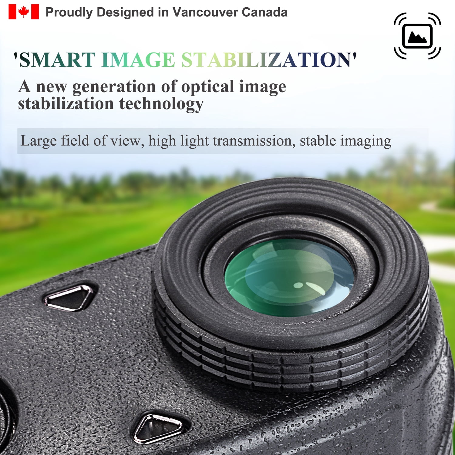 Fetch Falcon OLED & LCD Golf Rangefinder (High Precision, Slope Mode with Scan) Pole Flag Locking Vibration (OLED 2500 YD Golf Laser Rangefinder Black)