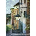 thumbnail image 2 of Blaustein, Alan 11x14 White Modern Wood Framed Museum Art Print Titled - Montalcino Lampione #1, 2 of 4