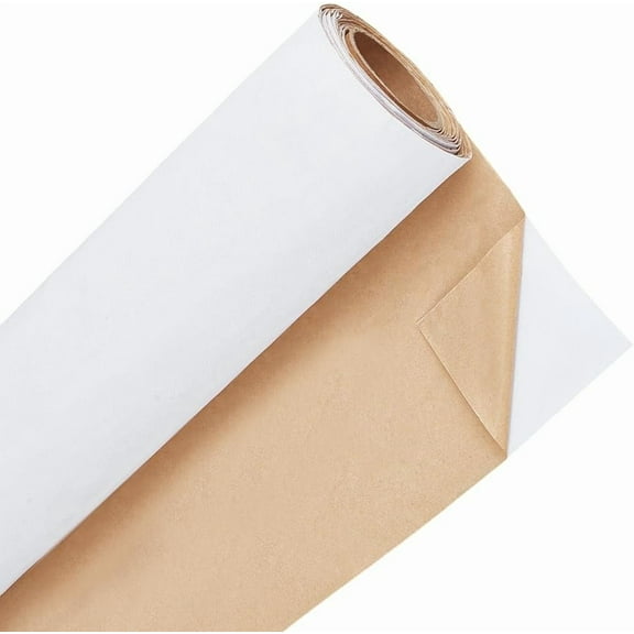 Velvet Fabric Self Adhesive Felt 118x14inch White Peel and Stick Felt DIY Large Fabric Repair