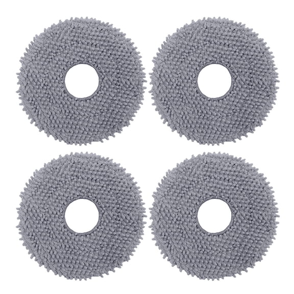 Neutop Replacement Mopping Pads Microfiber Mop Cloths Compatible with Roborock Qrevo, Robot Vacuums and Mops Parts Accessories, 4-Pack.
