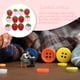 thumbnail image 4 of Botones de Fresa Sonducket 50 Uds. Rosa Madera, 4 of 6