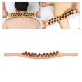 thumbnail image 4 of Herramienta De Barra De Masaje, Alivia La Fatiga Barra De Raspado De Madera Dragado De Flujo Meridianos Haya Reduce El Dolor Para El Dormitorio ANGGREK Wooden Massage Roller, 4 of 8