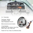 thumbnail image 4 of 3 In 1 85mm Tachometer High Definition Gauge Rotation Speed Car Truck Boat Motorhome Metal, 4 of 7