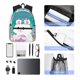 thumbnail image 4 of Balery Happy easter Mochila para Mujeres y Hombres, Mochila Ligera Casual para Viajes, Mochila Clásica Básica para la Universidad, 4 of 6
