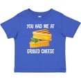 thumbnail image 3 of Inktastic You Had Me at Grilled Cheese Sandwich Boys or Girls Baby T-Shirt, 3 of 5
