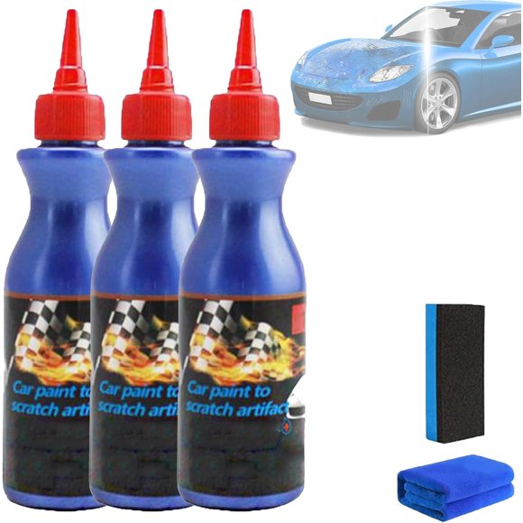 enkfyh Viresta Scratch Repair Wax for Car, Viresta Scratch Remover, Car Scratch Remover for Deep Scratches, Long-Lasting Protection