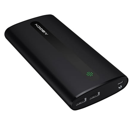 Aibocn 20000mAh Power Bank Portable Charger Dual USB External Charger for iphone iPad Samsung Galaxy Tablet Cellphone with (Best Portable Charger For Ipad)