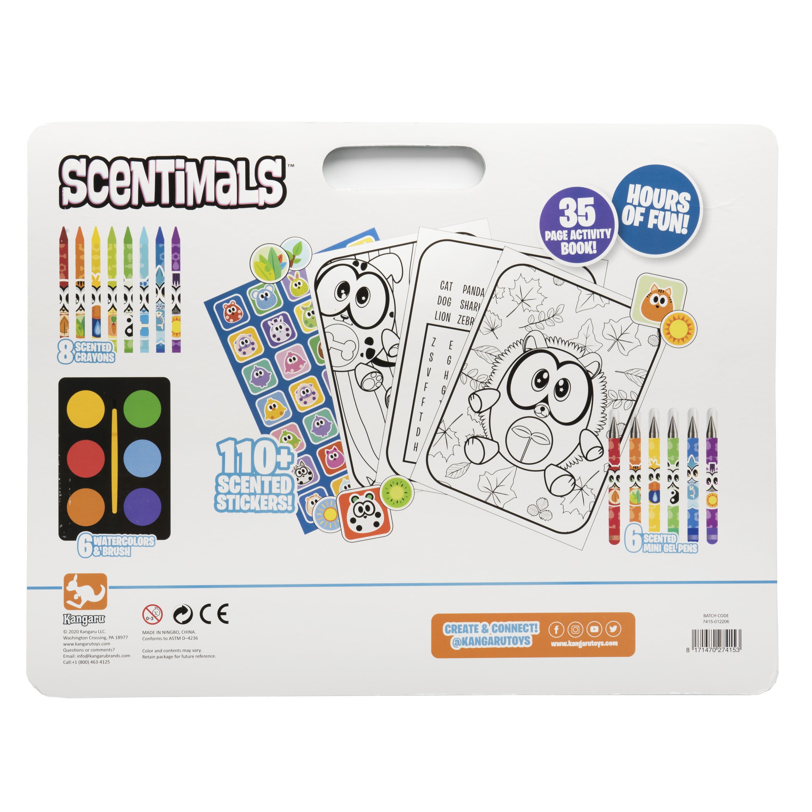 Scentimals Mega Coloring Book