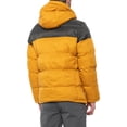 thumbnail image 2 of Hawke & Co Mens Puffer Bib Hooded Jacket Dull Gold Size X-Large- Insulated, 2 of 3
