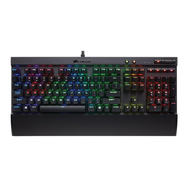 Corsair Gaming K70 Rgb Mechanical Gaming Keyboard Cherry Mx Red Walmart Com Walmart Com
