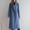 Blue Winter Coats for Women, variant on Wool Blend Jackets for Women Fall Trendy Long Trench Coat Double Breasted Notched Lapel Overcoats