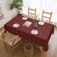 thumbnail image 2 of Rectangle Table Cloth, Clan Stewart Royal Scottish Tartan Plaid Pattern Resistant Washable Tablecloth Decorative Table Cover for Dining, Indoor and Outdoor, 2 of 6