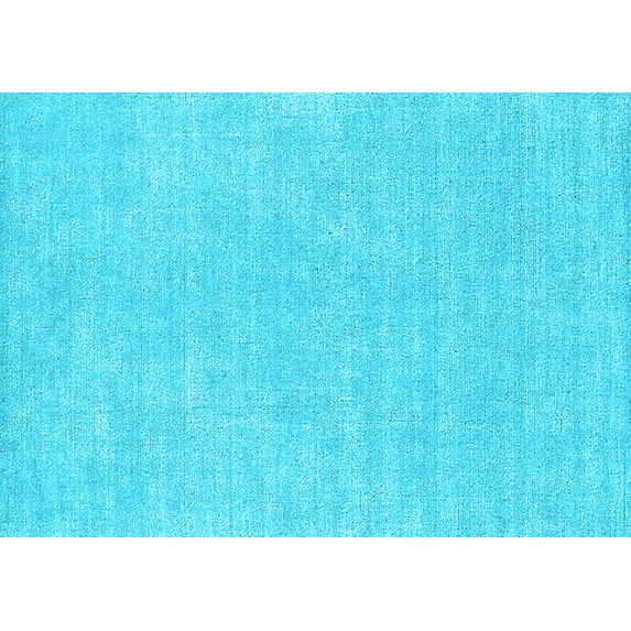Ahgly Company Indoor Rectangle Oriental Light Blue Industrial Area Rugs, 2' x 3'