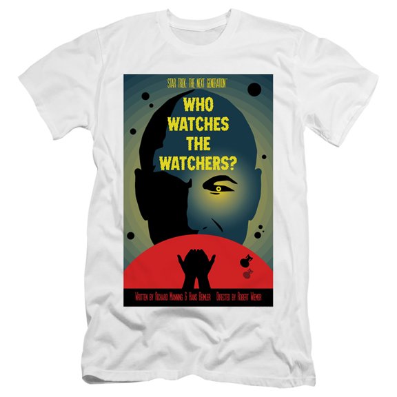 Star Trek Tng Season 3 Episode 4 Adult 30/1 T-Shirt White