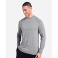 thumbnail image 2 of Men’s Carrollton Fitness Long-Sleeve T-Shirt - HEATHER GRAY - L, 2 of 6