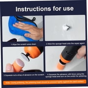 Cordless Mini Car Polisher, Micro Cordless Scratches Killer Car Polisher RO/DA Mini Car Polisher for polishing, Sanding and Cleaning