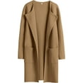 thumbnail image 3 of Luniro Womens Fall Jackets Oversized Trench Coat Open Front Casual Long Cardigan Sweater Clothing, 3 of 11