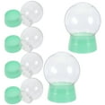 thumbnail image 3 of Create Unique DIY Snow Globe Decorations with Firm Plastic Clear Sphere Kit for Home 6pcs, 3 of 9