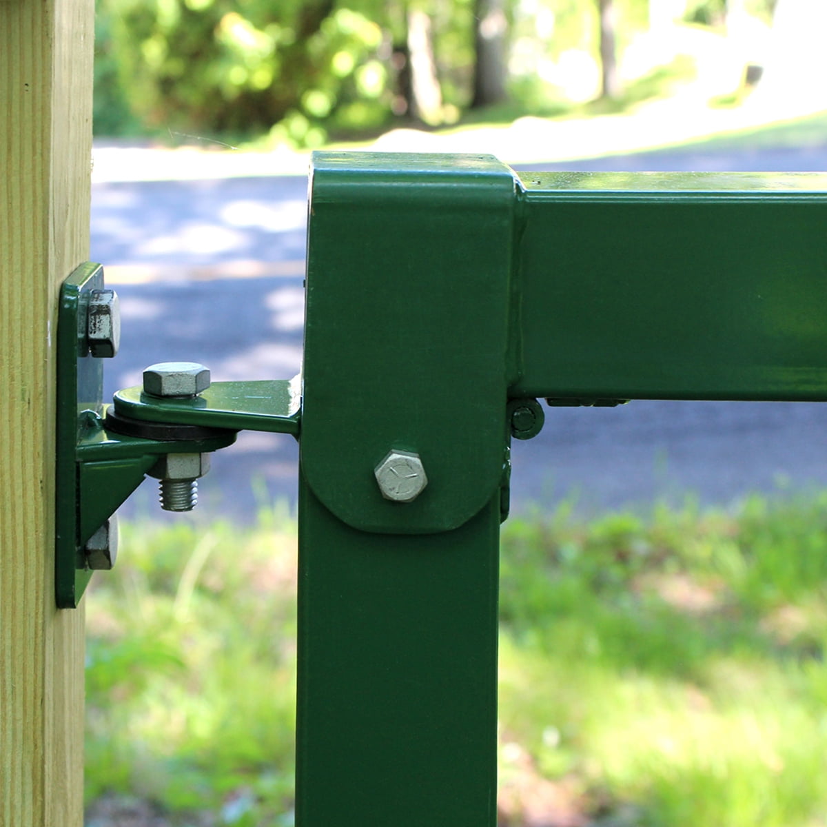 Hinged Barrier Gate 12ft Grn