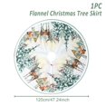 thumbnail image 3 of Faldas para árbol de Navidad de 90/120 cm, tapete de felpa, decoración navideña para el hogar 2024, tapete de base para árbol, adorno navideño, regalo de Año Nuevo 2025, 3 of 5