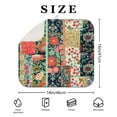 thumbnail image 4 of Pioneer Flower Floral Print Pattern Dish Drying Mat for Kitchen 1 Pack, Ultra Absorbent Microfiber Dishes Drainer Mats,16"x18", 4 of 6
