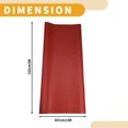 thumbnail image 4 of Red 3D Carbon Fiber Car Wrap Film 15ft x 5ft Vinyl Wrap Cover 5.5mil 1 Pc Universal, 4 of 7