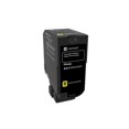 thumbnail image 1 of Cartucho de tóner Lexmark 84C1HY0 CX725 amarillo de alto rendimiento, 1 of 3
