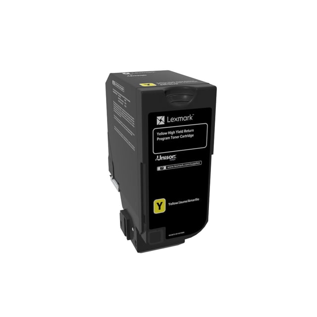 Cartucho de tóner Lexmark 84C1HY0 CX725 amarillo de alto rendimiento