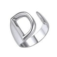 thumbnail image 1 of EGNMCR Rings Women's Fashion Couple Opening 26 Letters Jewelry Ring ring, 1 of 1