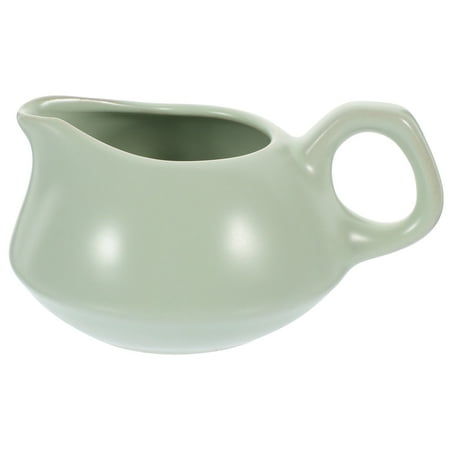 

Guiyong Ceramic Gravy Boat Milk Gravy Boat Sauce Pitcher Condiment Bowl with Handle