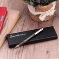 thumbnail image 3 of WWS-Bolt Action Pen, Solid Brass Ballpoint Pen Compatible with Pilot G2 Refill, Weighted Heavy Pen for Tremor Parkinson Arthritic Hand, Color Natural (RG336), 3 of 4