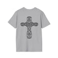 thumbnail image 2 of Christian T Shirt Jesus Saves Celtic Cross 100% Cotton Unisex fit., 2 of 4
