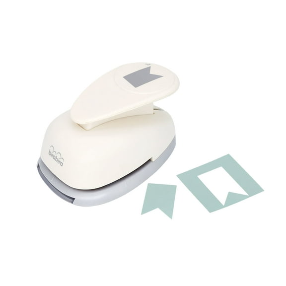 Bira Craft 2 inch Banner Lever Action Craft Punch for Paper Crafting Scrapbooking