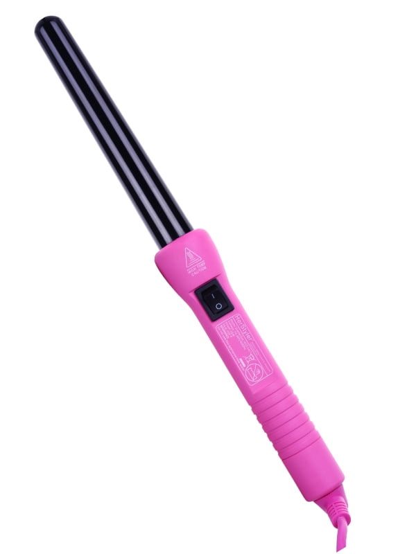 HerStyler Grande Hair Curling Wand, Hot Pink