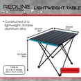 RLC Folding Camping Table Aluminum Lightweight Small Camping Table