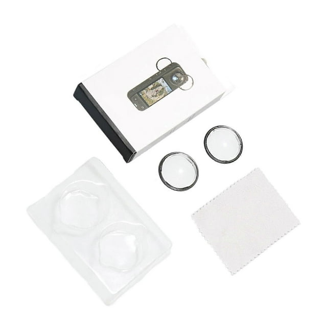 AntiFog Tempereds Glass Lens Cover For Outdoor Action Cameras Model J With Easy Snap On Mechanism Glass Protector
