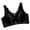 Black, variant on Sokhug Women Plus Size Bras Seamless Comfortable Yoga Wireless Underwear