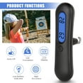 thumbnail image 5 of Ueasy Archery Bow Scale 110 lbs/50kg Hanging Handheld Scale Multifunctional Digital Tune Scale Peak Weight/Hold Weight with Clear LCD Display (Black), 5 of 10