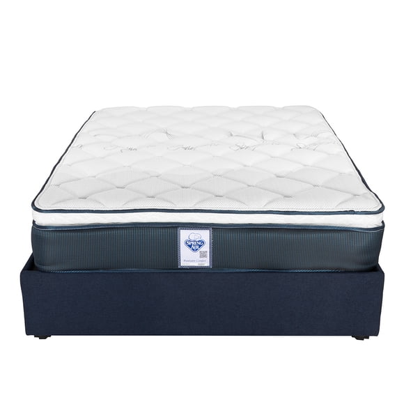Colchón Queen Size Monaco Spring Air + Box Base Cama