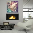 thumbnail image 4 of Epic Art 'Universe Galaxy Shoot For the Stars' by Mary Urban, Acrylic Glass Wall Art, 36"x36", 4 of 7