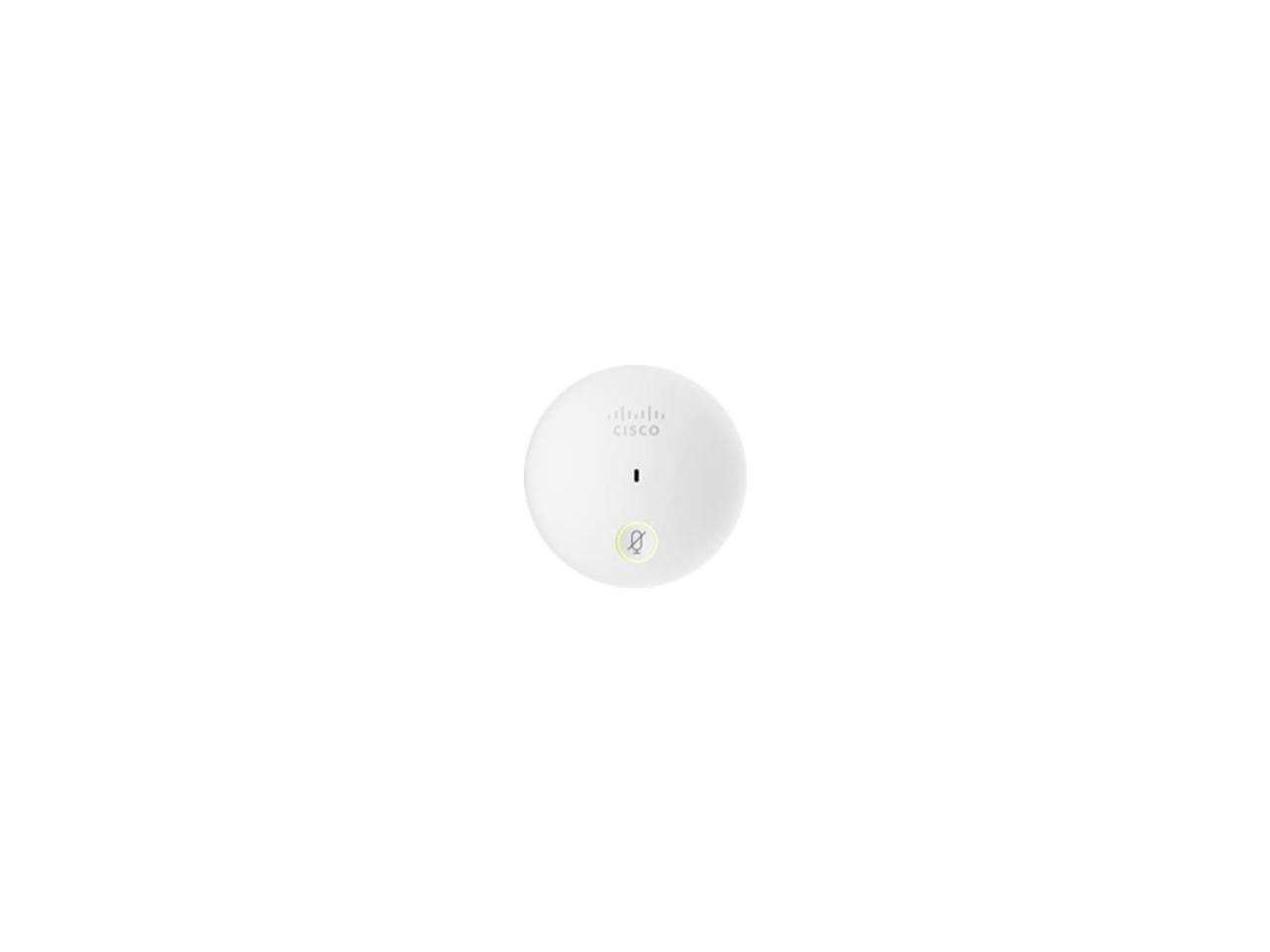 Cisco Wired Boundary Microphone - 24.61 ft - 80 Hz to 20 kHz -34 dB - Omni-directional - Table Mount - Mini-phone