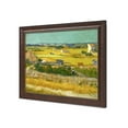 thumbnail image 7 of DECORARTS - The Harvest - Vincent Van Gogh Giclee Prints w/ Antique Brown Frame for Wall Decor. Picture Size: 20x16", Total Size w/ Frame: 23x19", 7 of 7