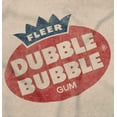 thumbnail image 2 of Retro Vintage Dubble Bubble Gum Logo Men's Graphic T Shirt Tees Brisco Brands S, 2 of 6